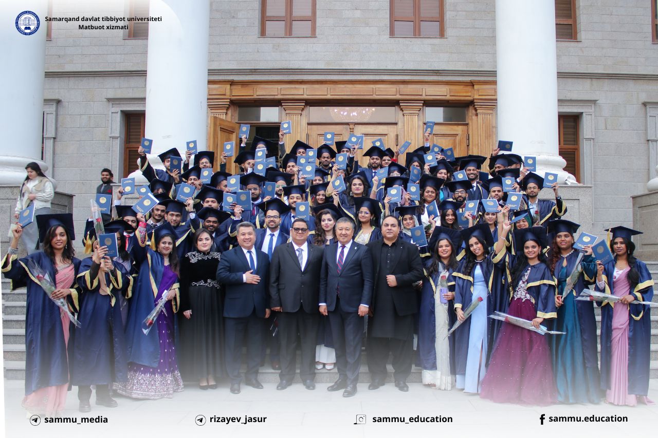 Diploma Ceremony for Foreign Graduates at Samarkand State Medical University